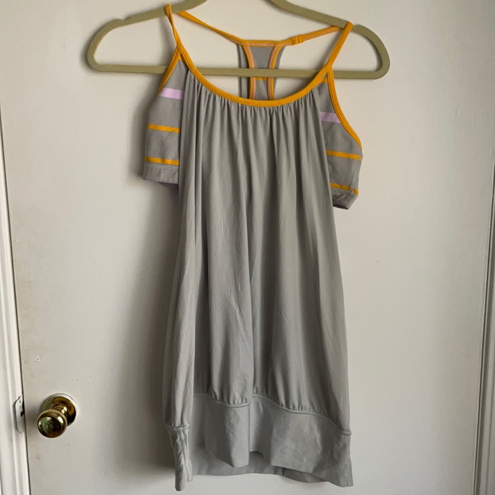 Lululemon No Limits Sports Bra Y Tank SZ 8